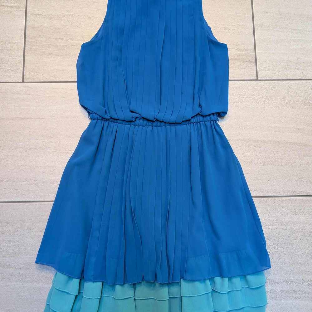 Jessica Simpson Women's Pleated Dress Small